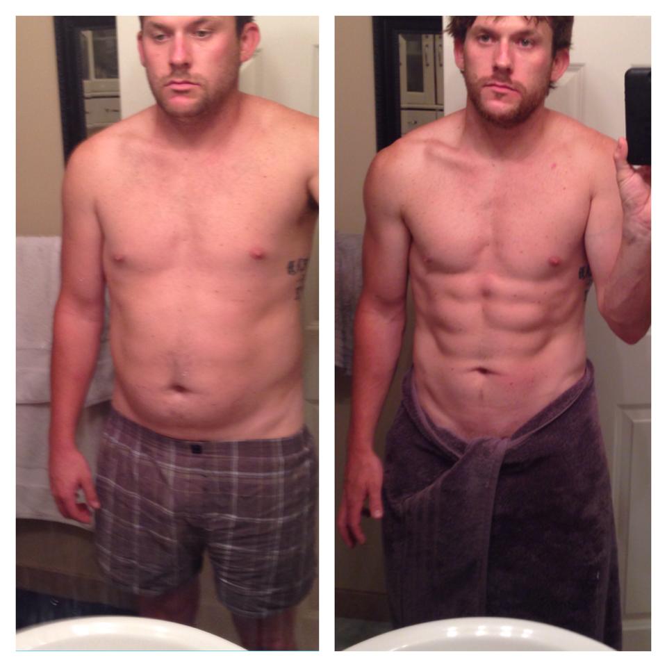 advice, and inspiration to be healthy Left Photo  – 213 lbs Right ...